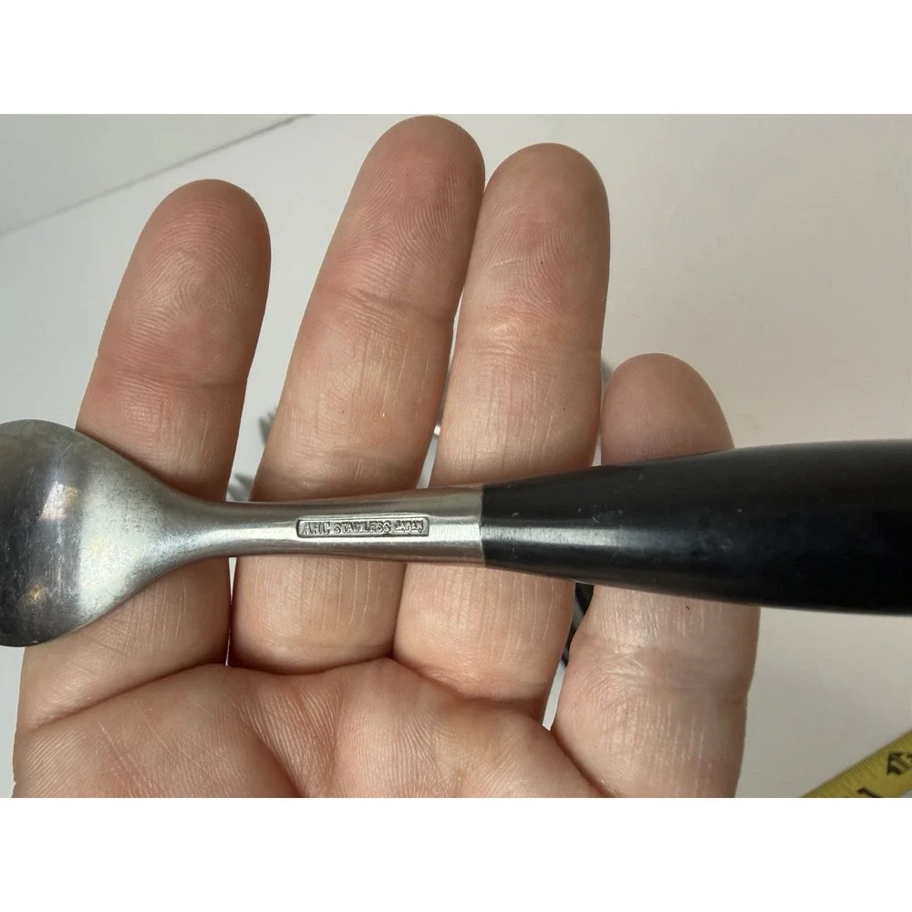 MCM Flatware 4 Dinner Forks 4 Salad AHC Japan after Dansk Kongo Pattern